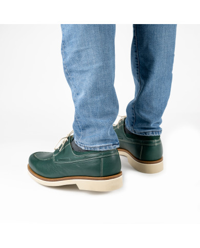 Olive Boat Shoes