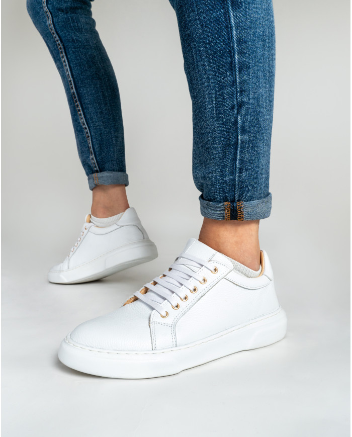 CRYSTAL WHITE SNEAKERS