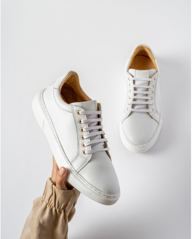 CRYSTAL WHITE SNEAKERS