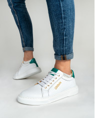 CRYSTAL WHITE SNEAKERS